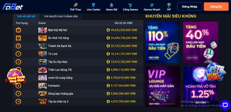 Nâng cấp bảo mật gobet chính thức